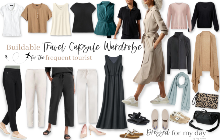 a Buildable Travel Capsule Wardrobe for the Frequent Tourist - Dressed ...