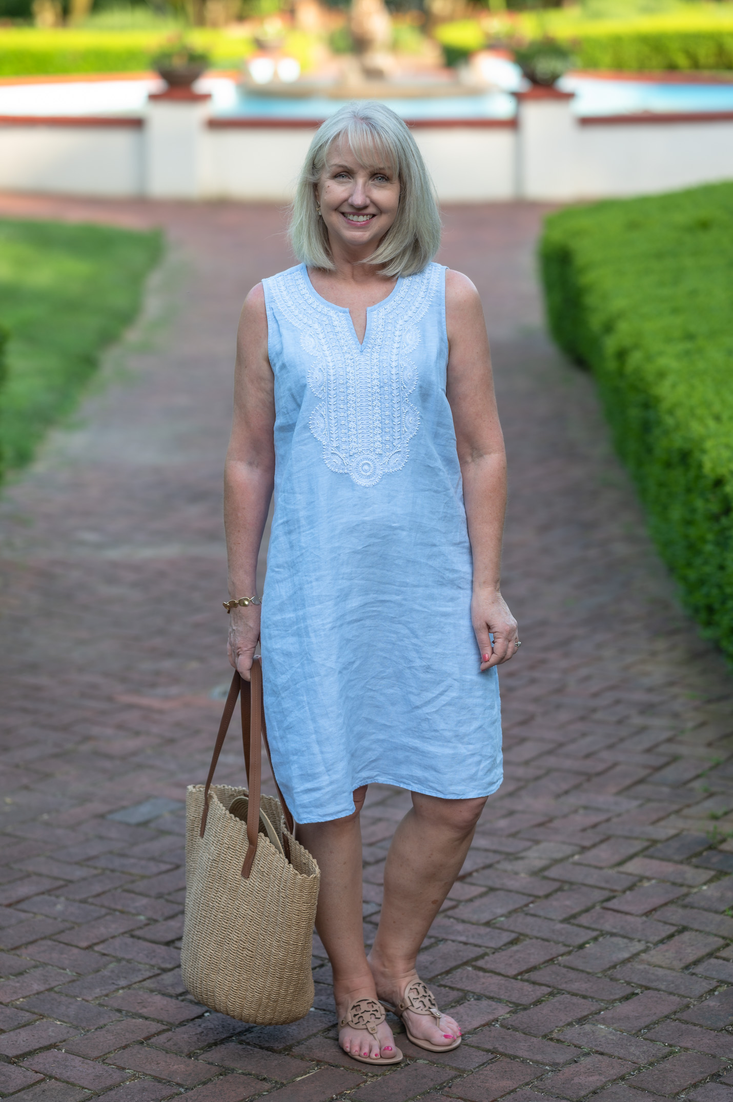 Linen Dress for a Hot and Humid Day