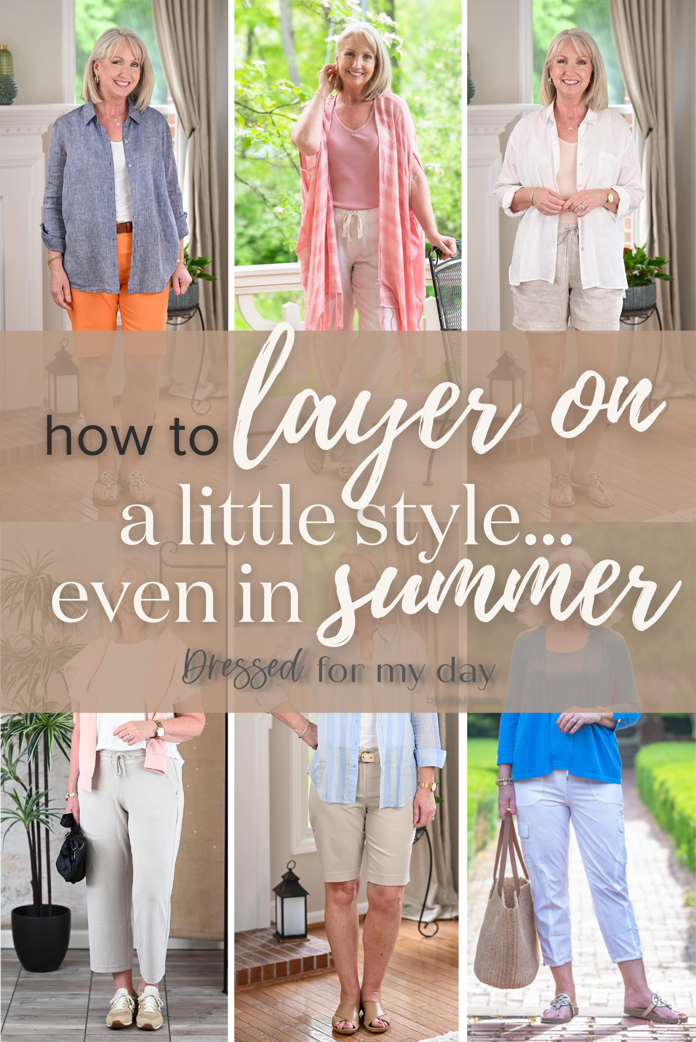 how to Layer on a Little Style even in the Summer