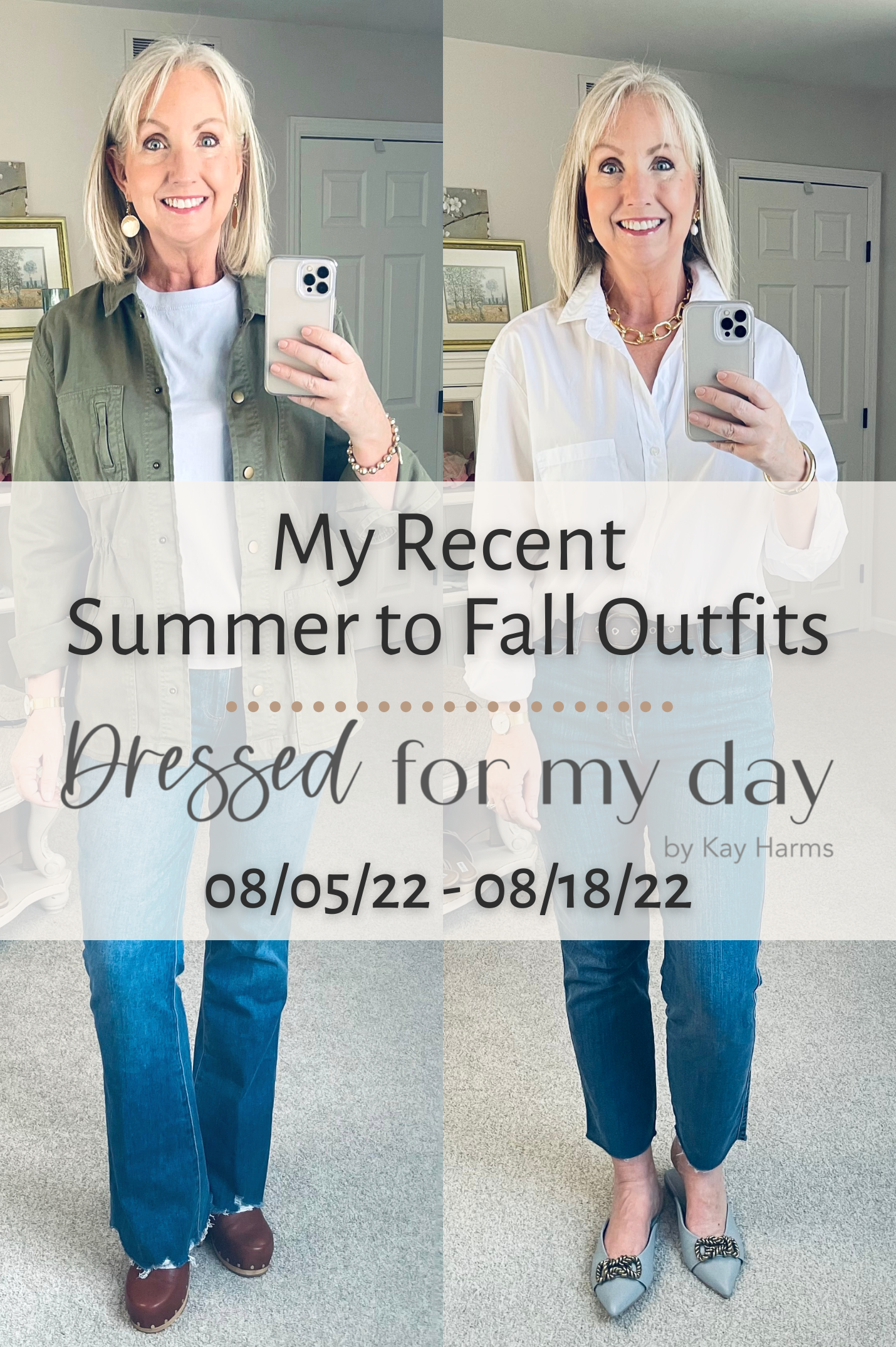 My Recent Summer to Fall Outfits