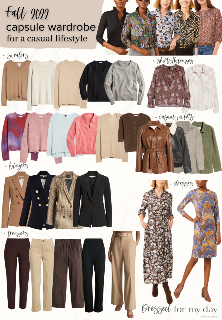 Fall Capsule Wardrobe: Affordable Mix and Match Fall Outfit Ideas