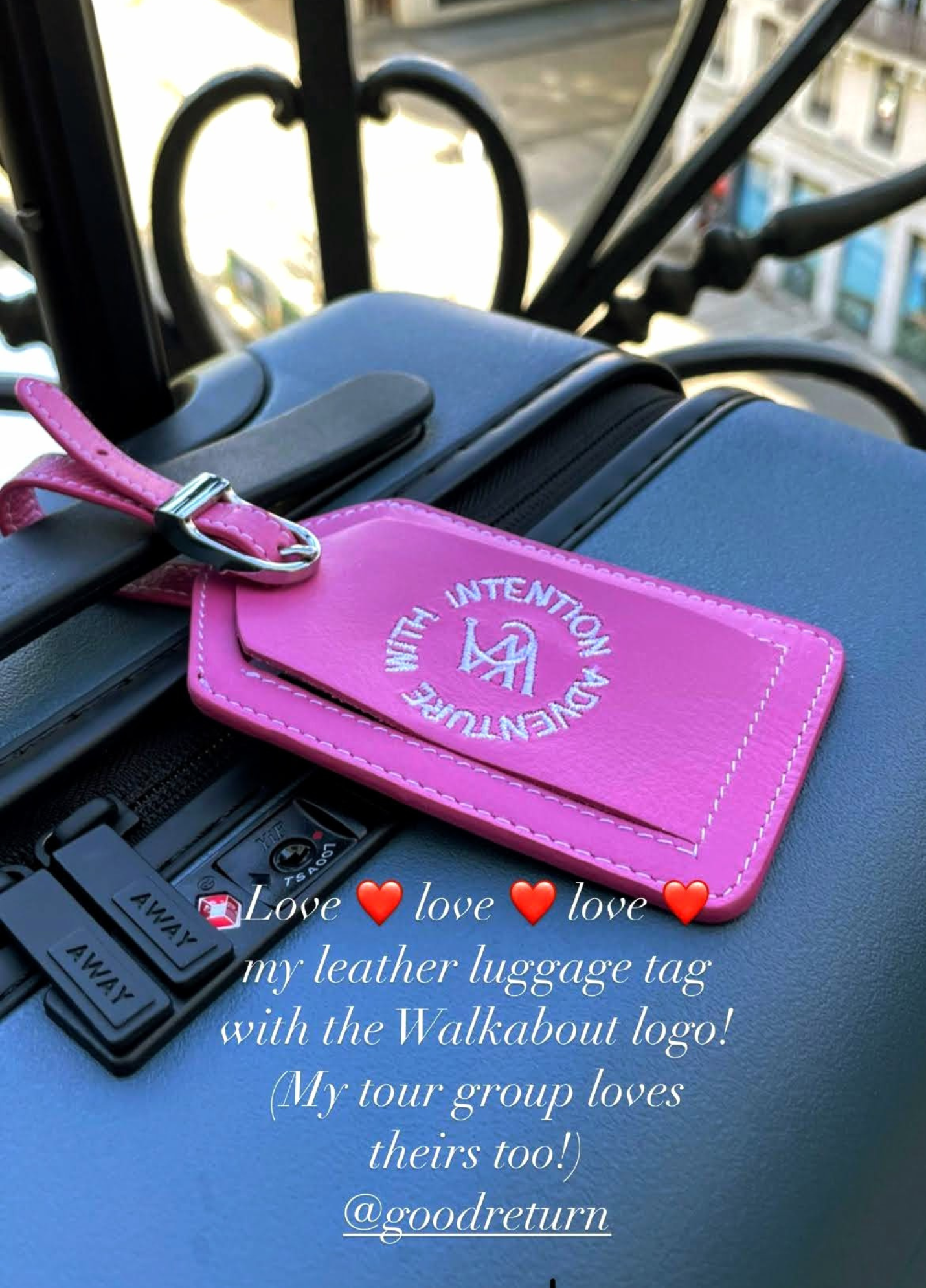 Walkabout Tours Travel Tag