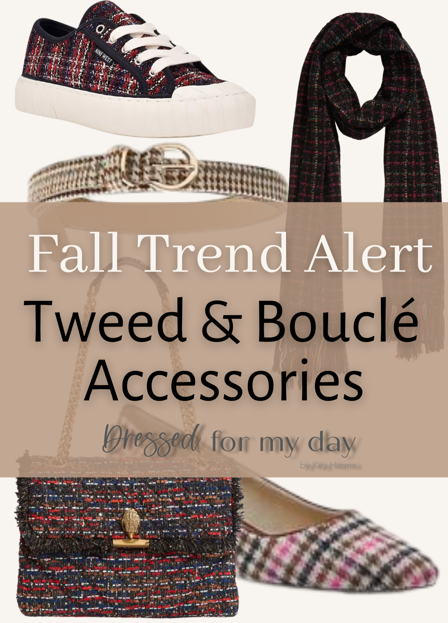Fall Trend Alert - Tweed & Boucle Accessories