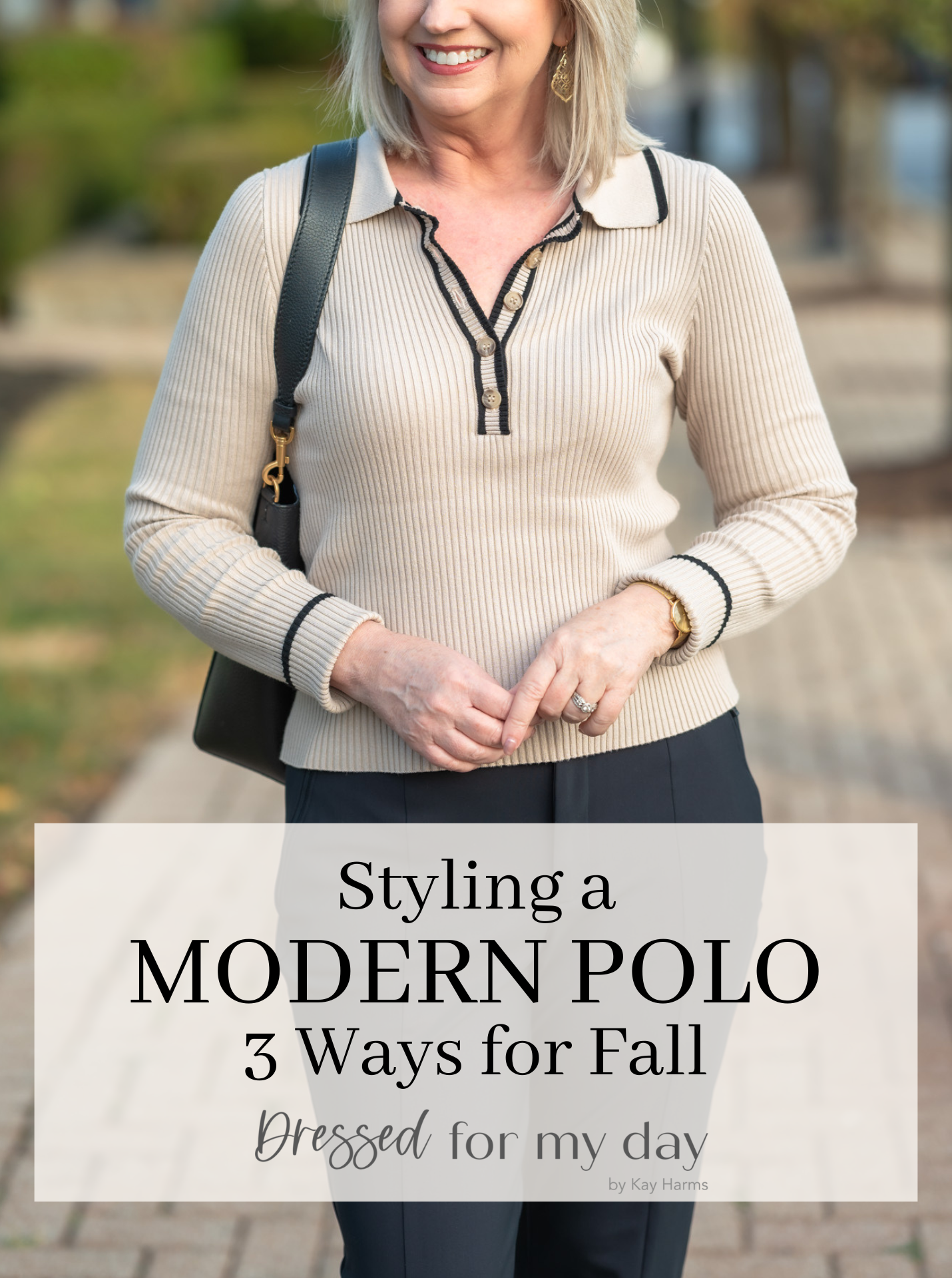 Styling a Modern Polo 3 Ways for Fall