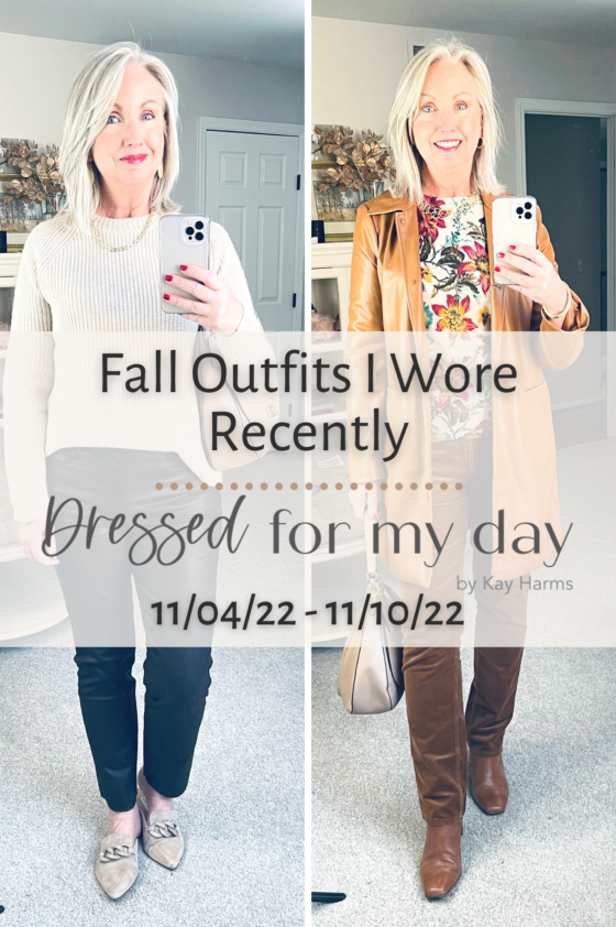 Fall Outfits I've Worn Recently - Dressed for My Day