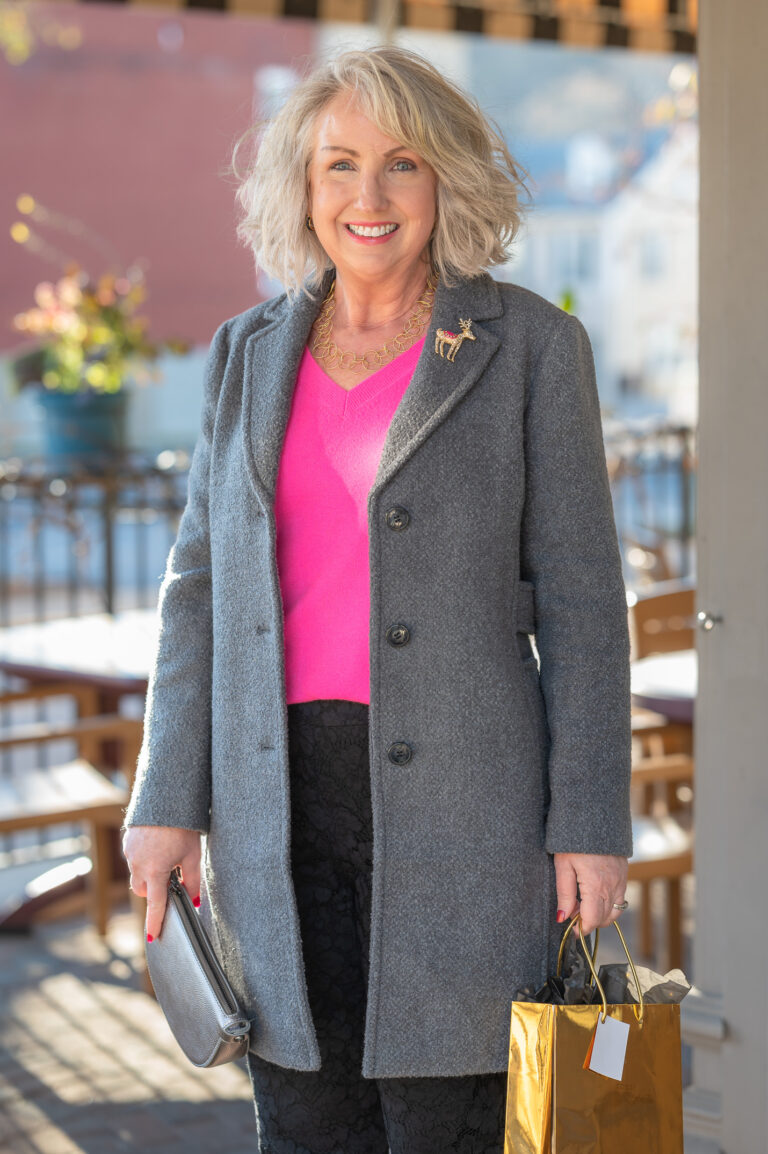 2 Fun Color Trends in Holiday Outfits from Talbots - Dressed for My Day