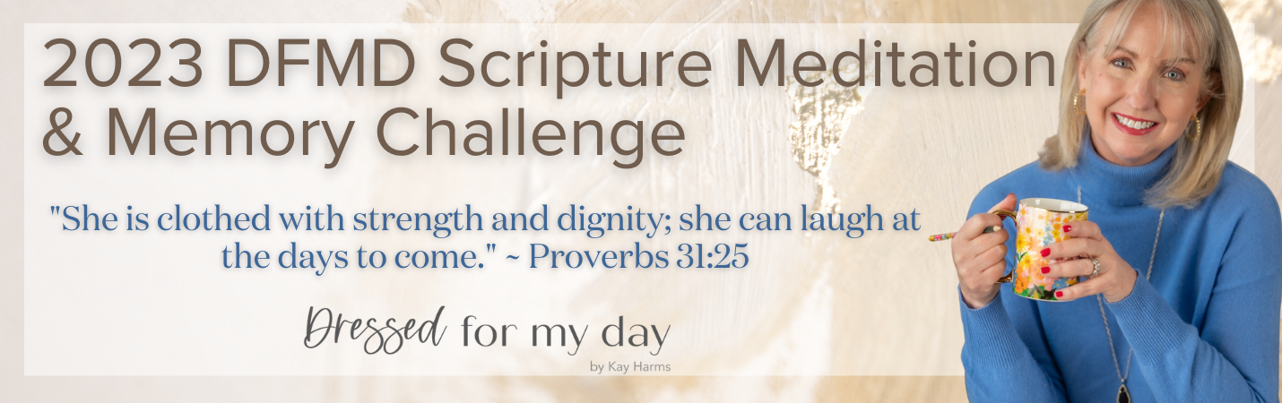 Scripture Meditation & Memory at DFMD 2023