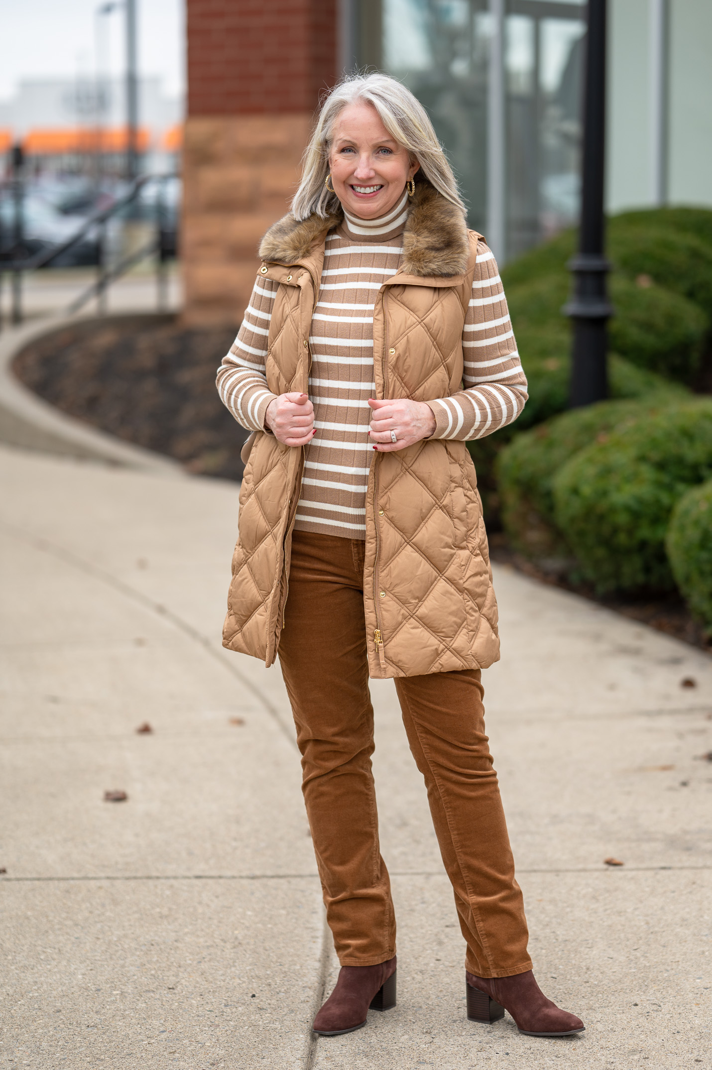 Long Puffer Vest Winter Trend to Try