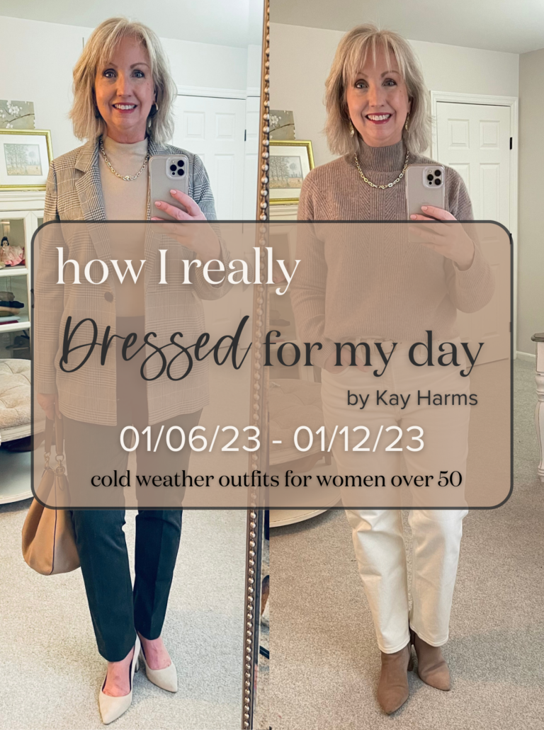 How I Really Dressed for My Days this Week - Dressed for My Day