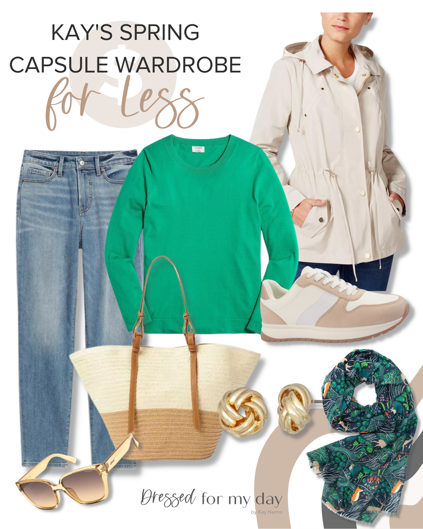 Casual Spring Style on the Go - Kay's Style for Less