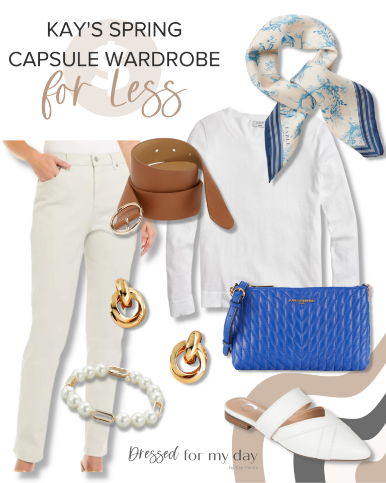 Spring Style Inspiration with a Capsule Wardrobe - Dressed for My Day