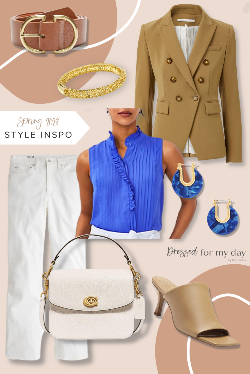 Spring Style Inspiration with a Capsule Wardrobe - Dressed for My Day