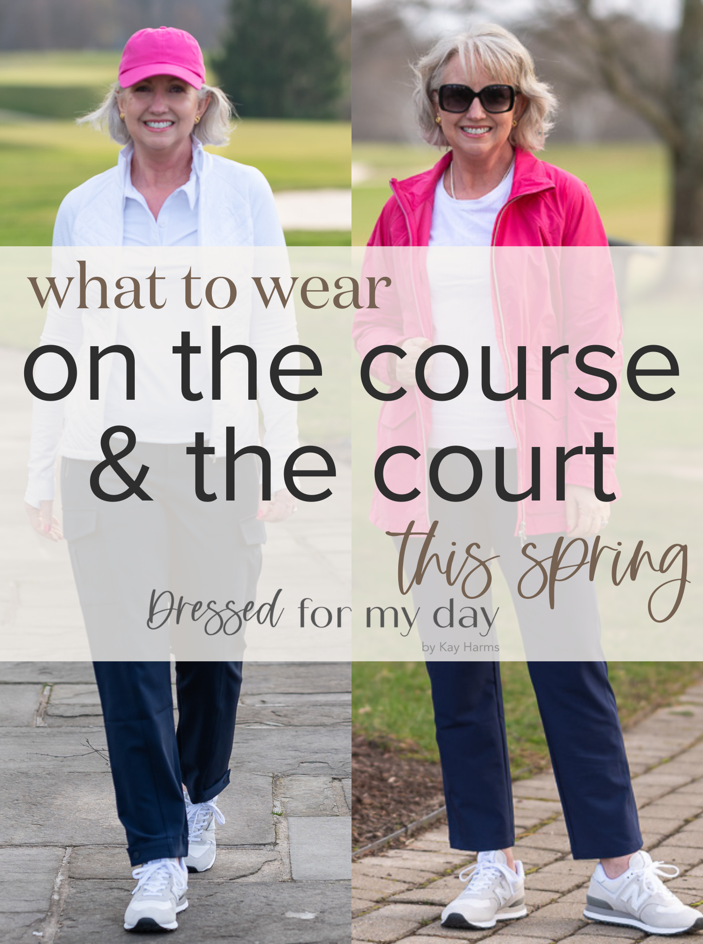 what to wear on the course and the court this spring