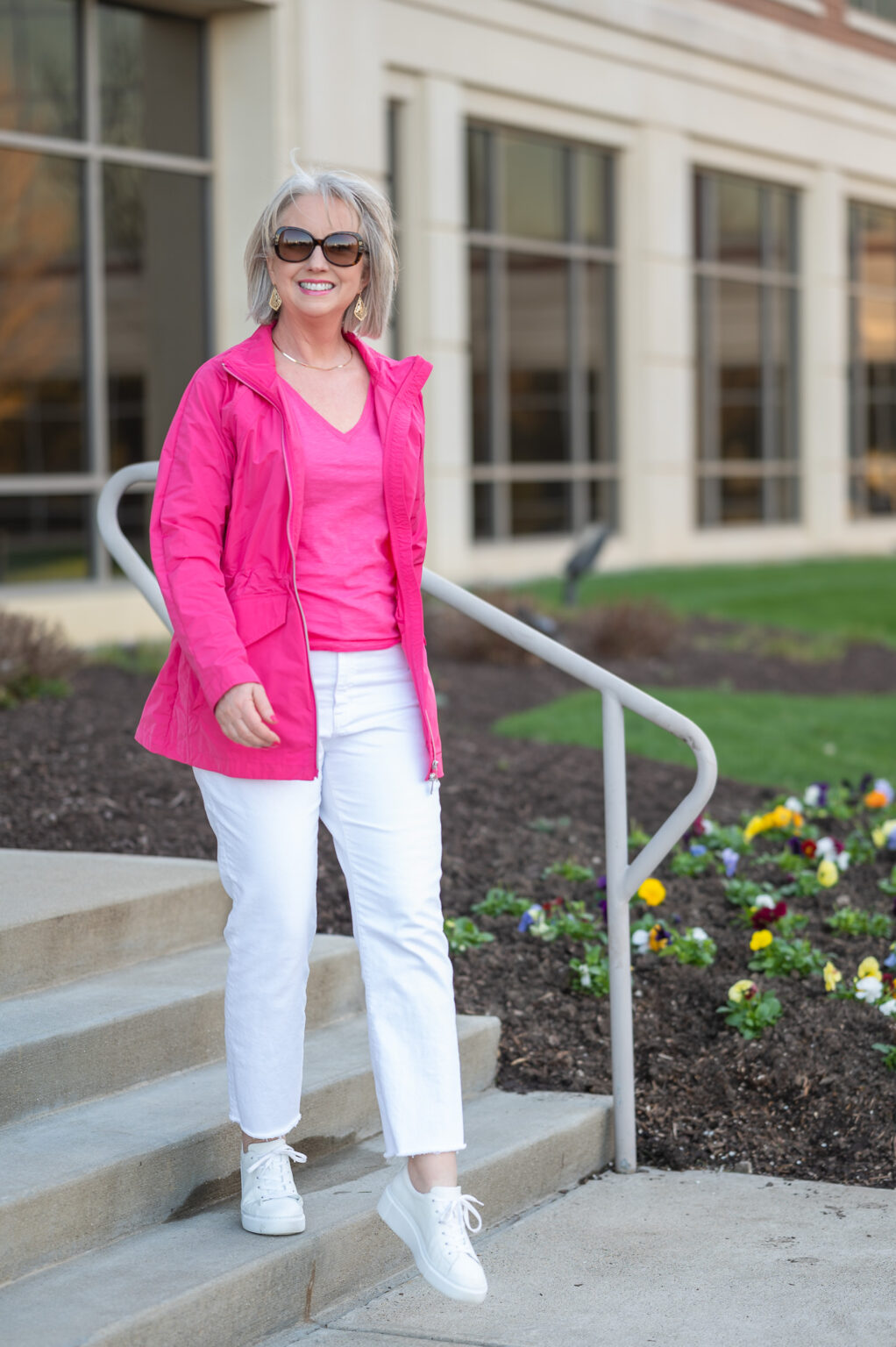 How I Add Color to My Spring Outfits - Dressed for My Day