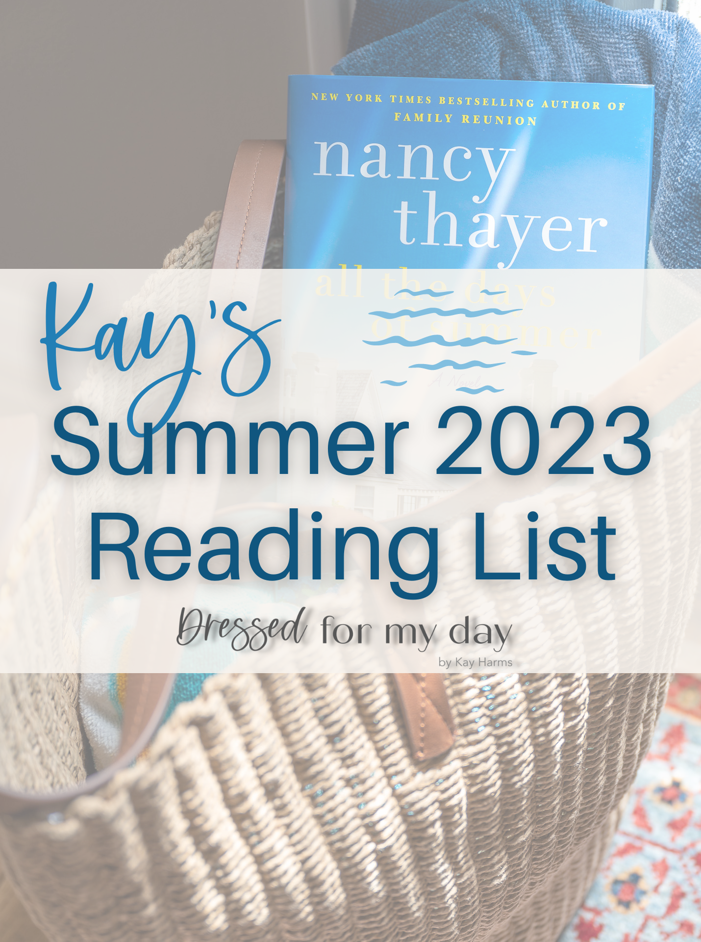 My Summer Reading List 2023