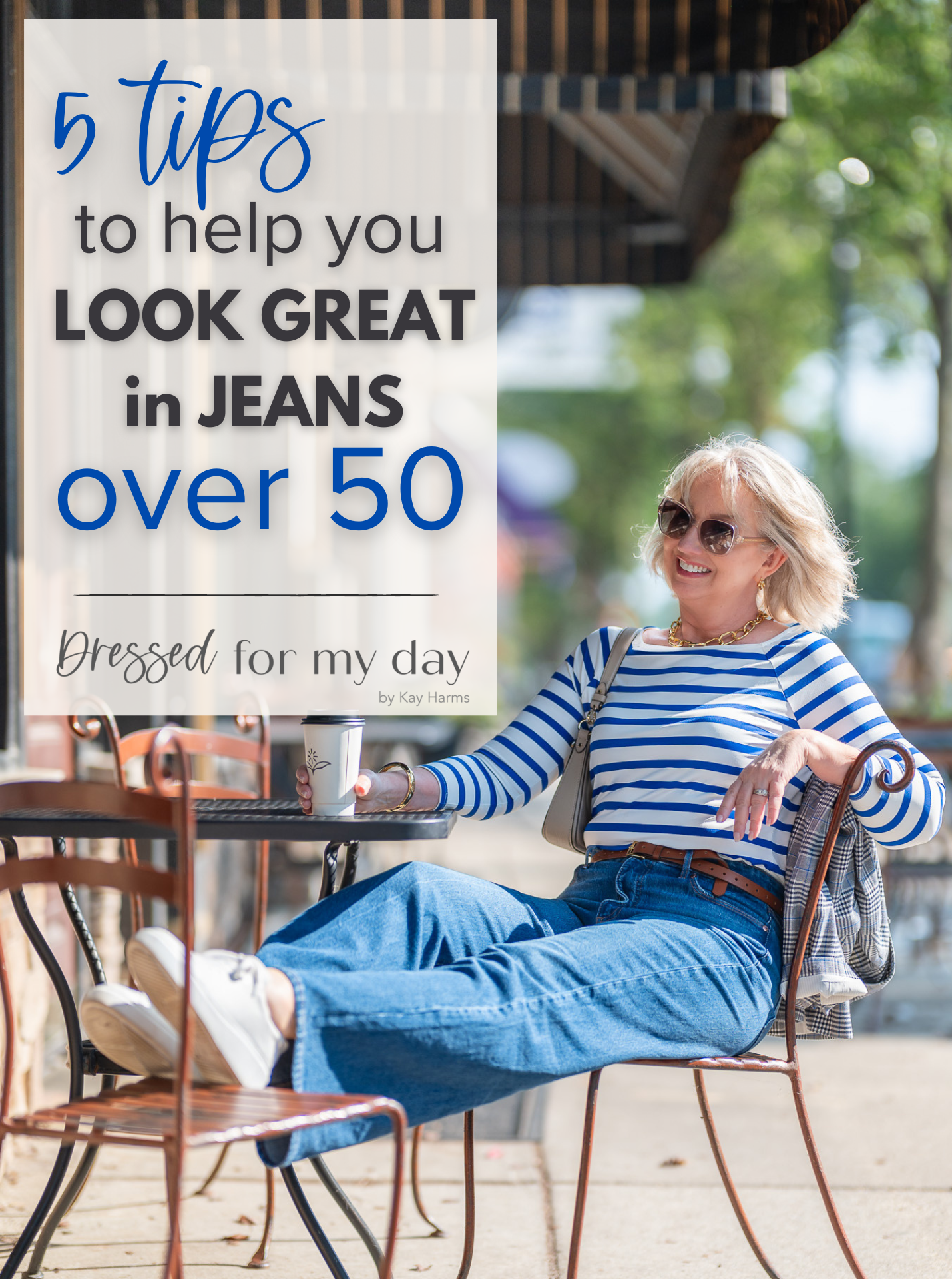 5 tips to help you look great in jeans over 50