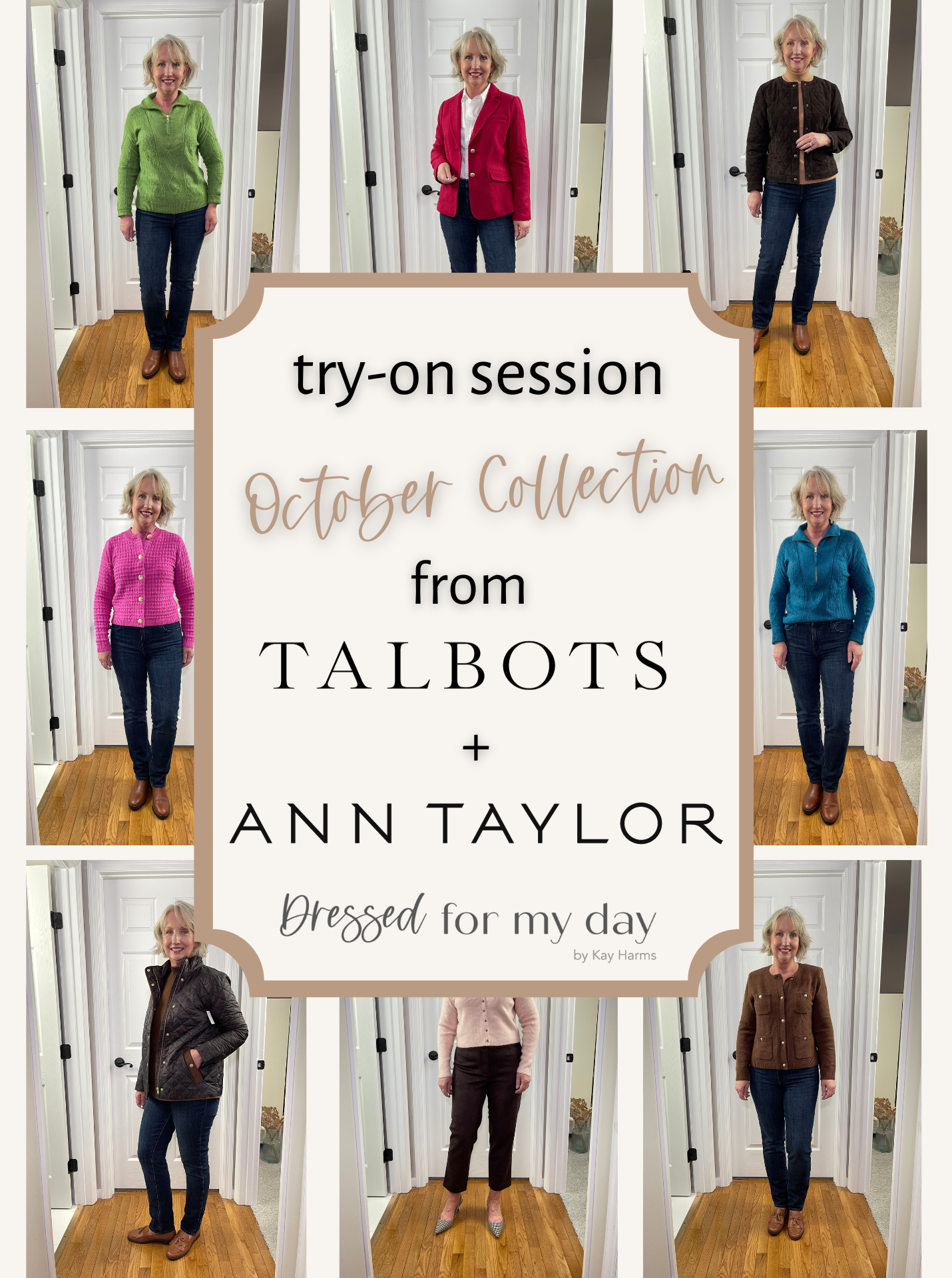 Fall Try-On Session Talbots Ann Taylor