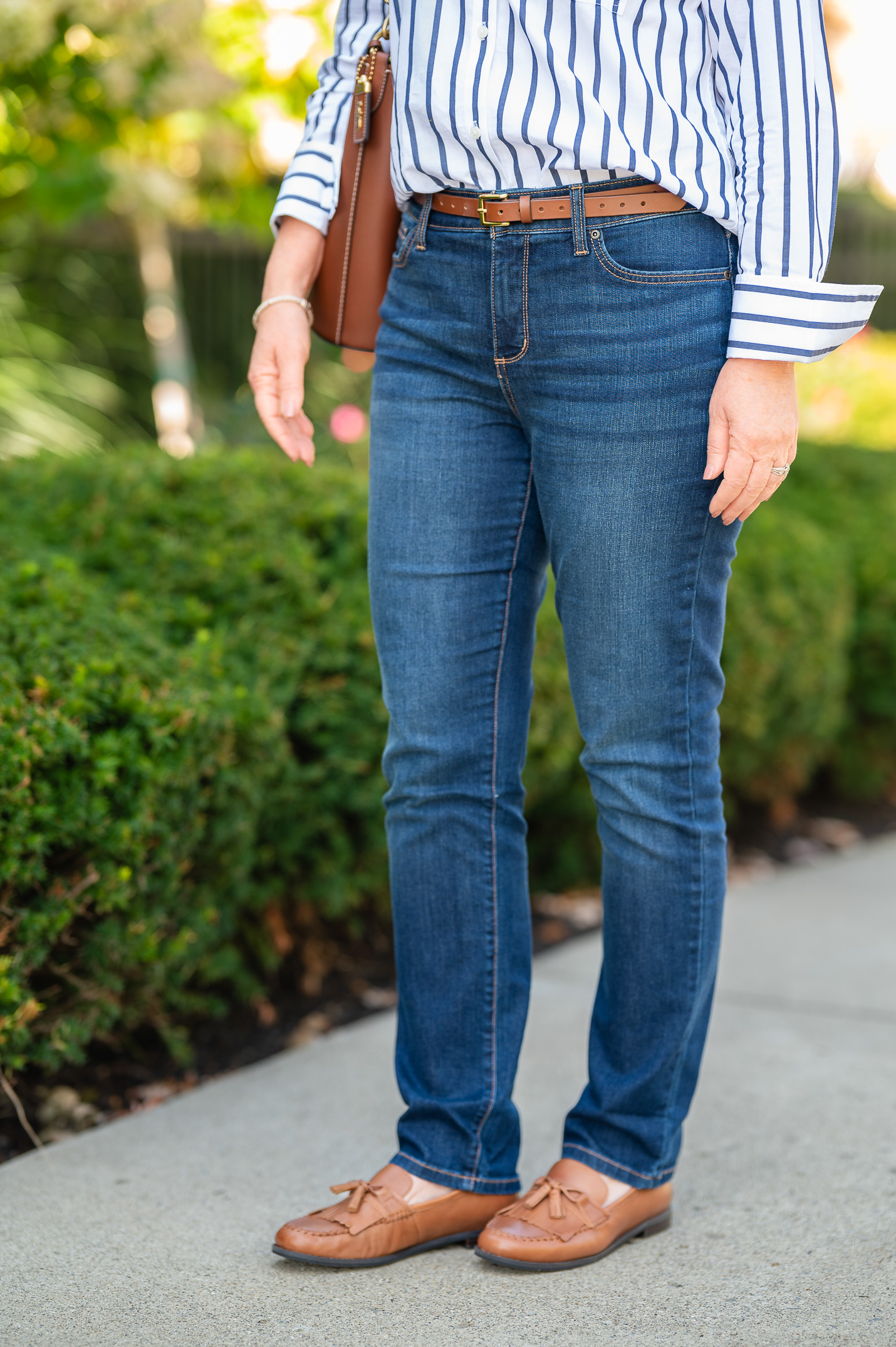 Mid-Rise Straight Leg Jeans from J.C.Penney