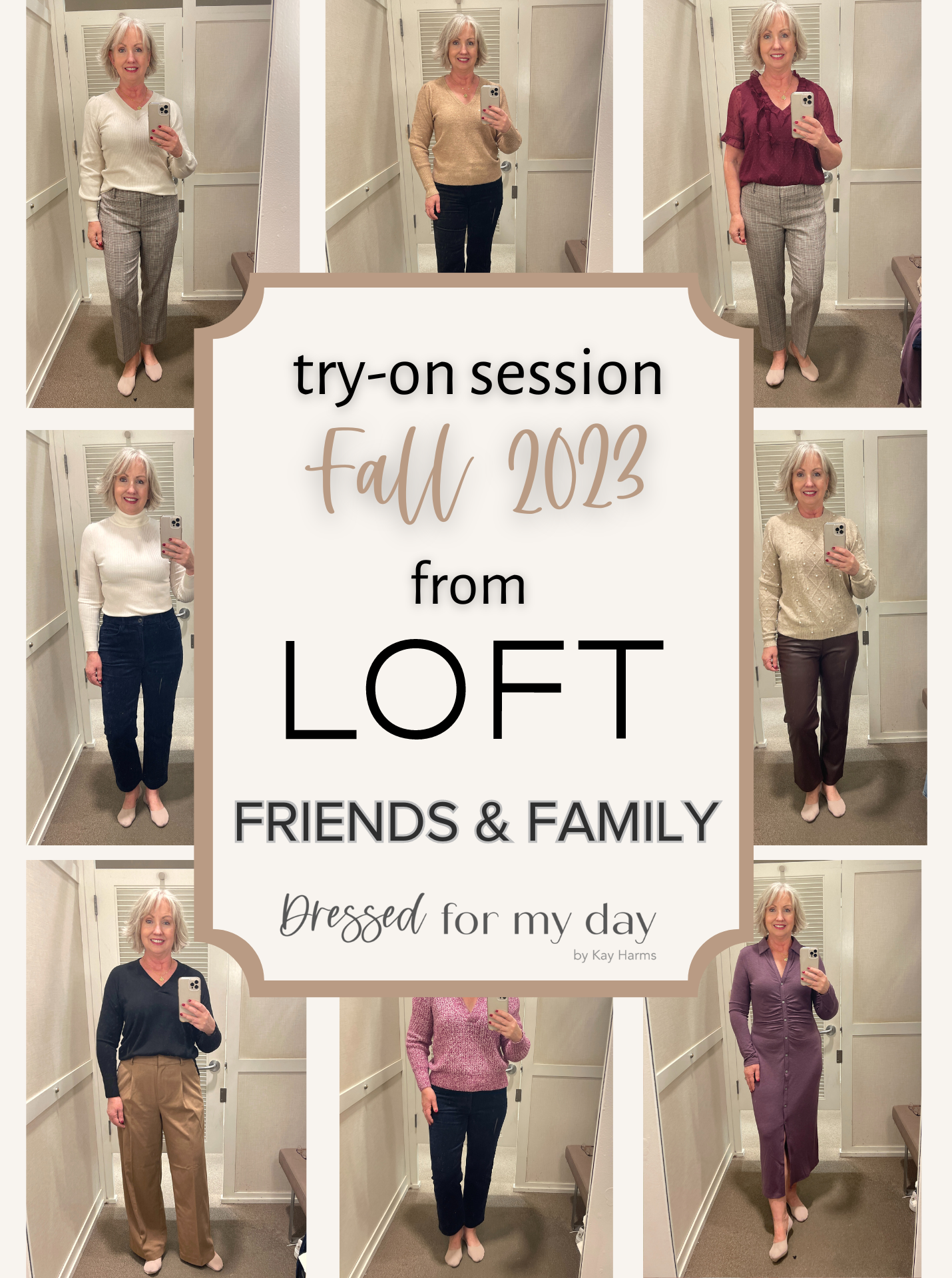 Fall Try-On Session at Loft