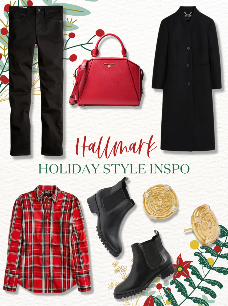 Hallmark Christmas Movie Style Inspiration - Dressed for My Day