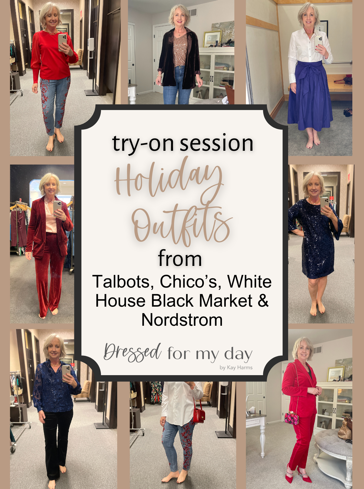 Holiday Outfits Try-On Session
