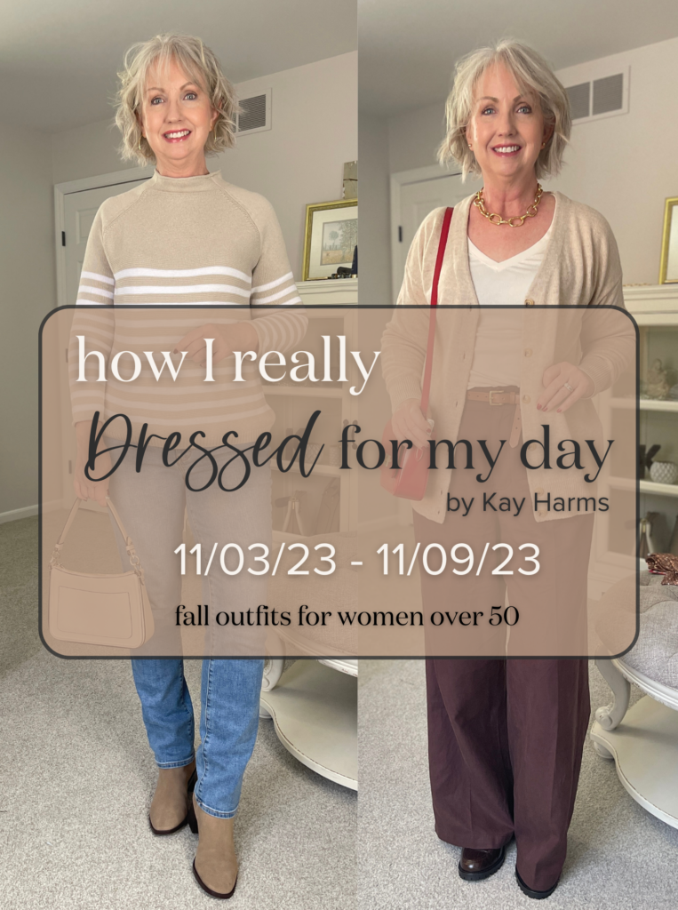 Real Fall Outfits I Wore this Week - Dressed for My Day