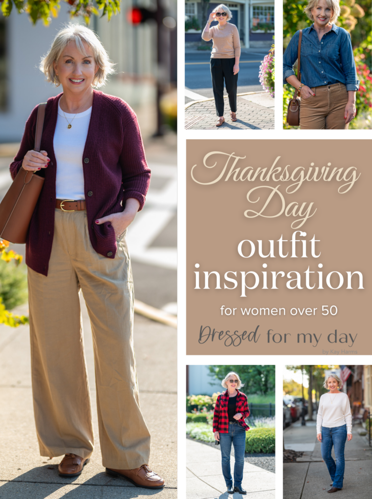 AN ELEVATED FALL STYLE WITH TROUSER JEANS FROM KOHL'S - 50 IS NOT