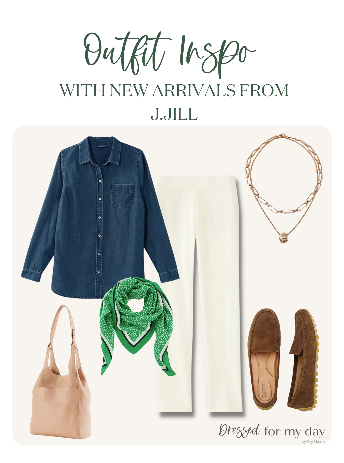 J.Jill - Simple outfits get such an upgrade when you add florals