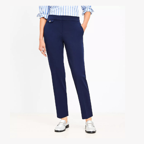 Button Pocket Riviera Slim Pants - Dressed for My Day