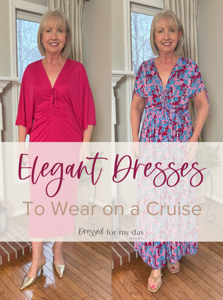 Choosing an Elegant Dress for an Alaskan Cruise - Dressed for My Day