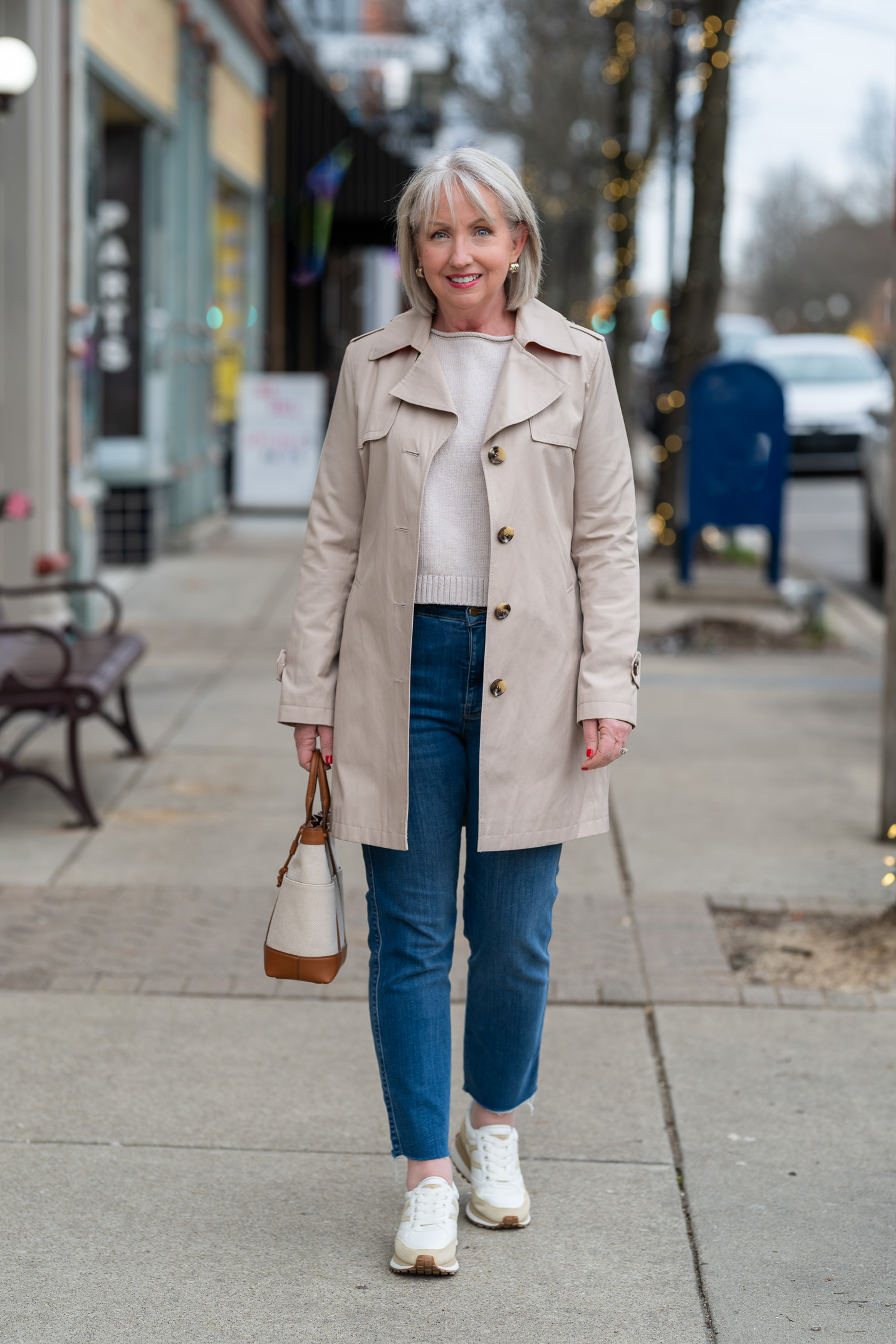Elevated Jeans Outfit for Early Spring