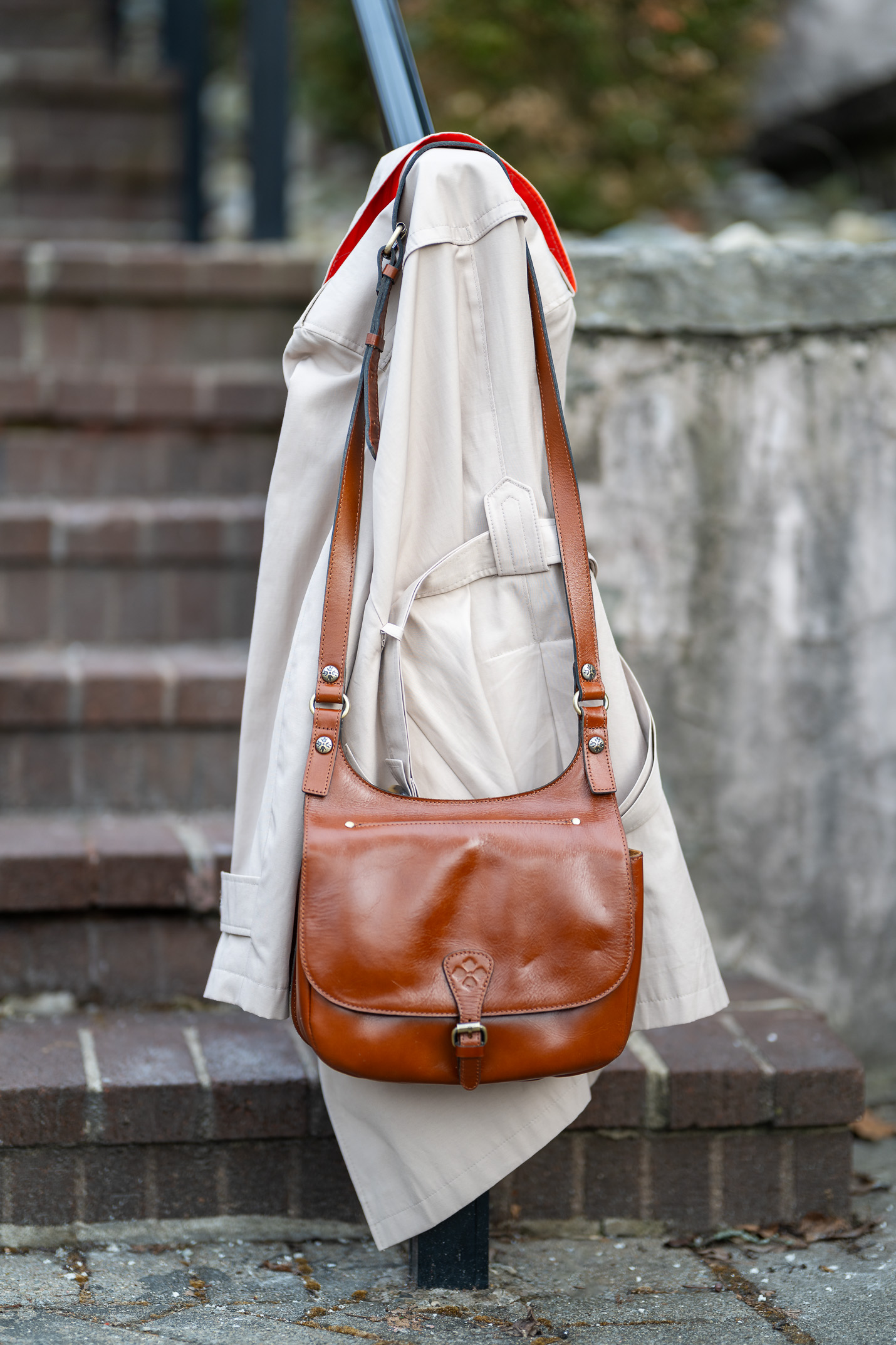trench and bag