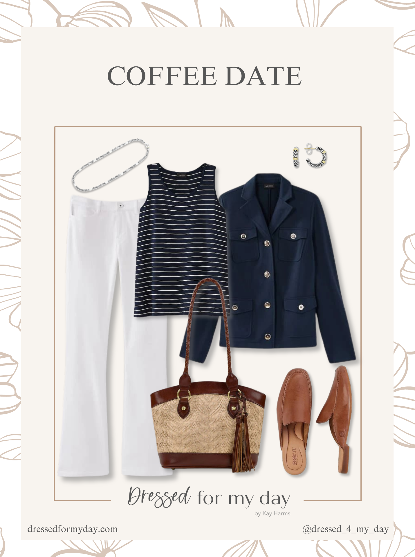 Coffee Date Style Inspiration Board