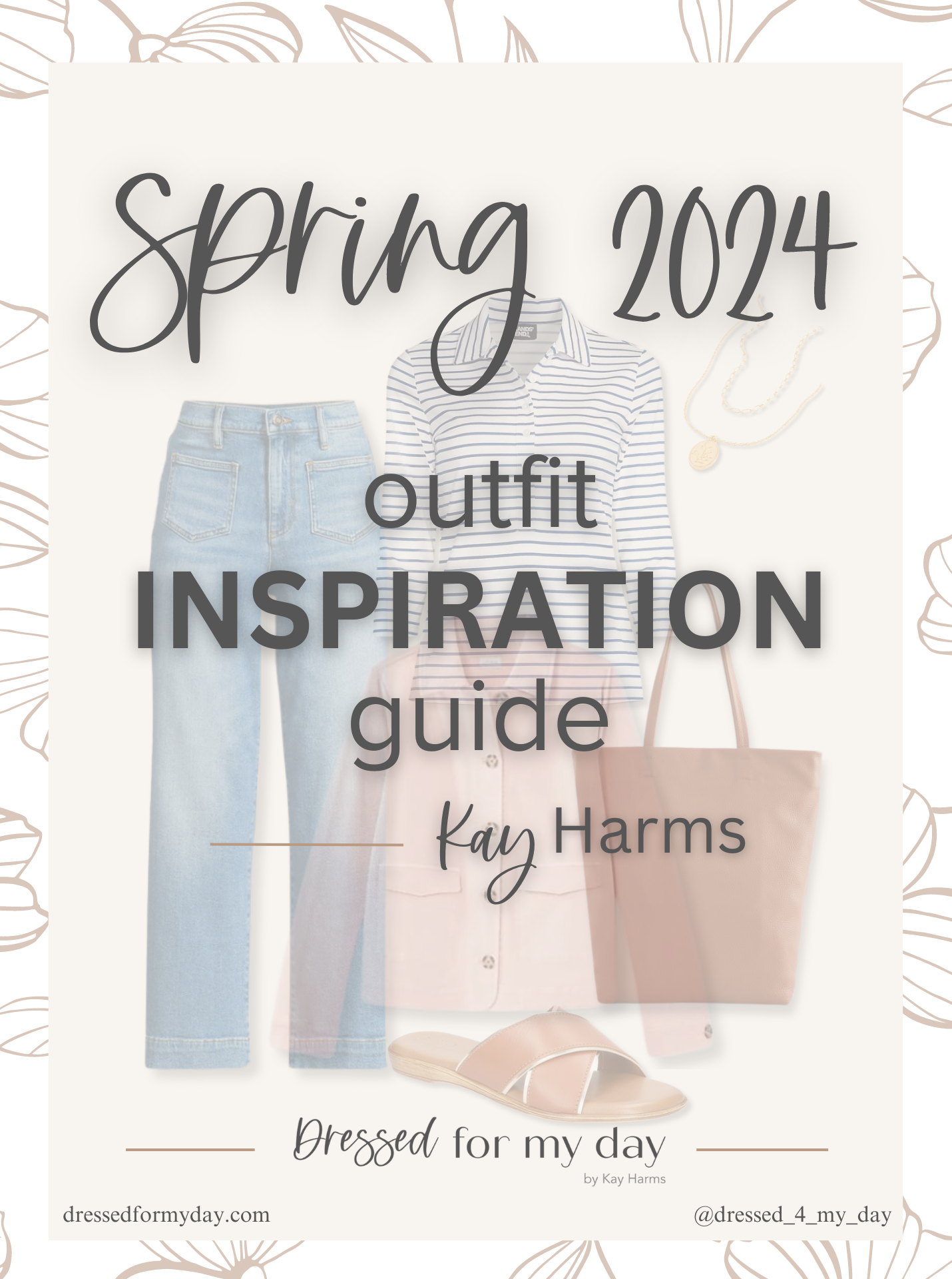 Spring Outfit Inspiration for Women Over 50 - Dressed for My Day