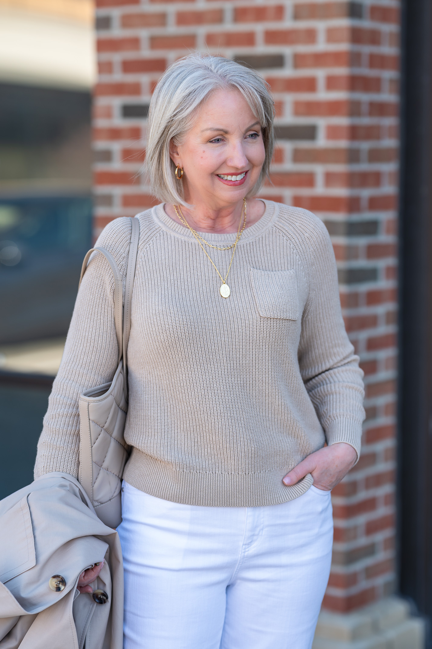 Spring Wardrobe Essential: Cotton Pullover Sweater