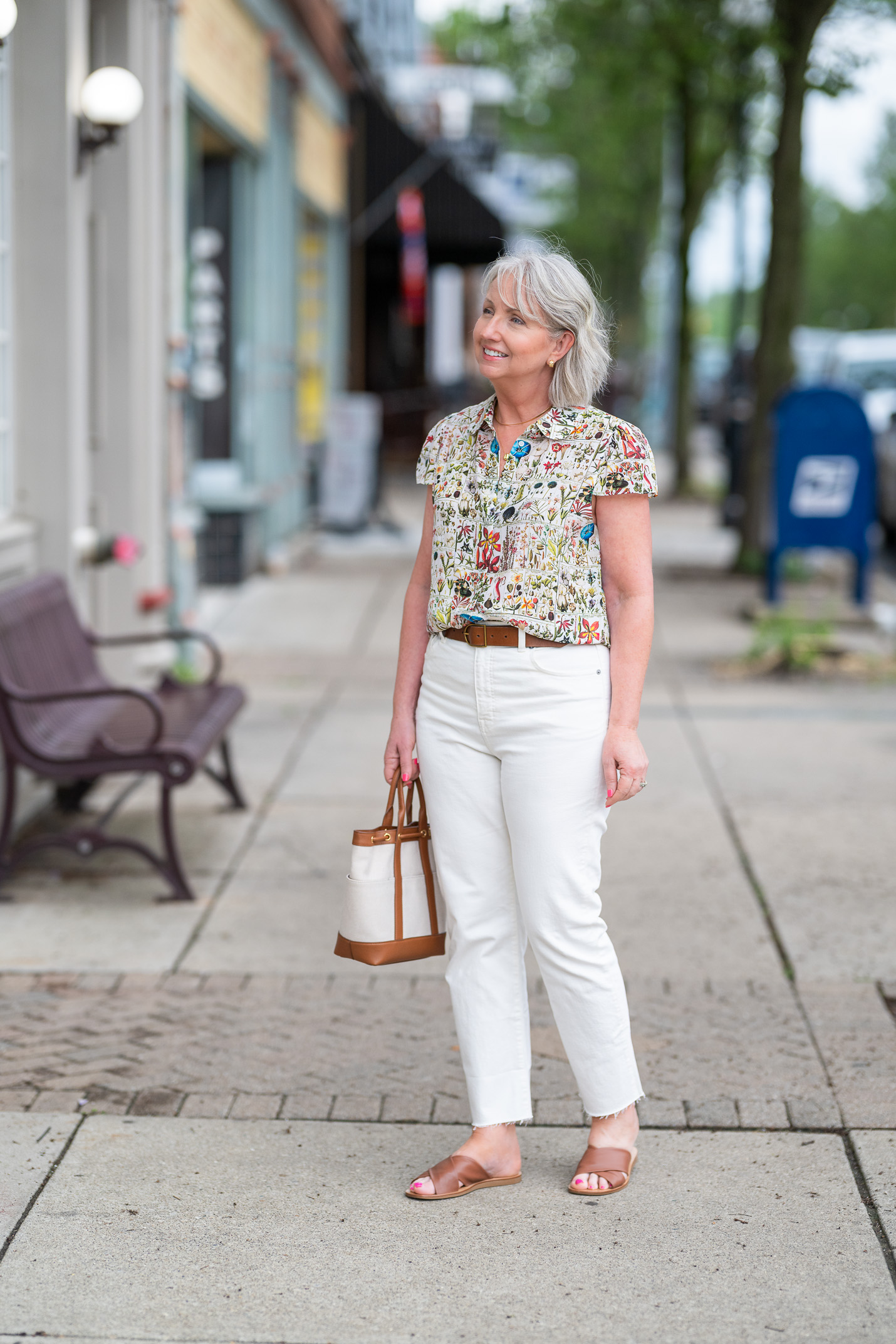 Tile White jeans from Madewell