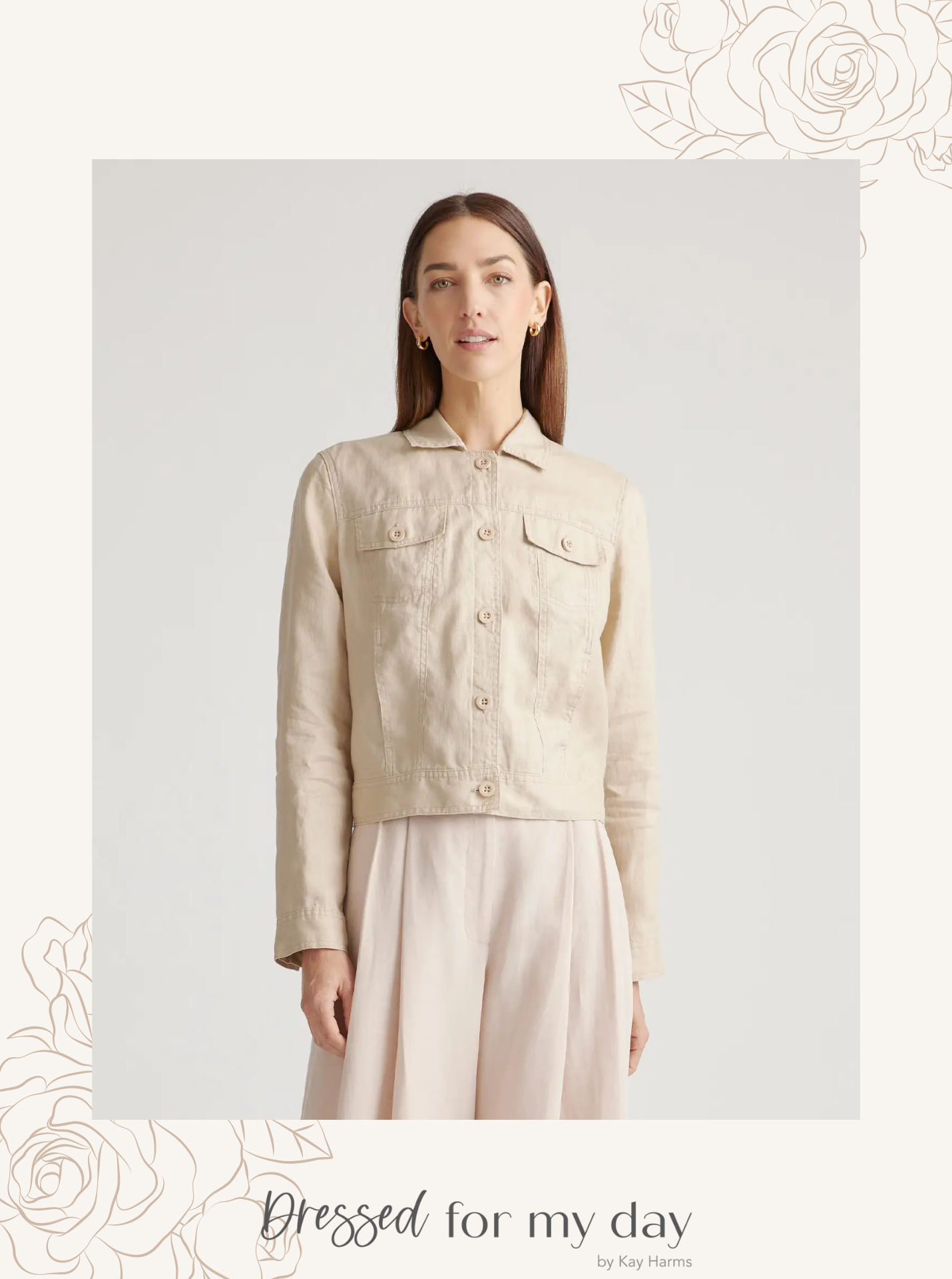 Linen Jacket from Quince