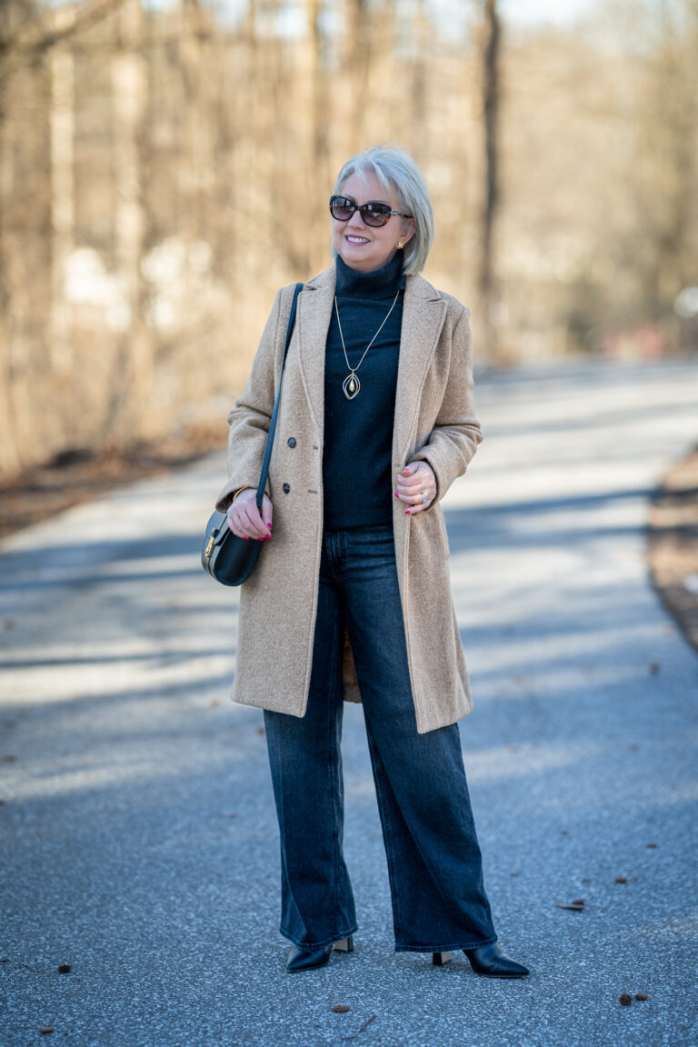 Turtleneck Sweater in Black