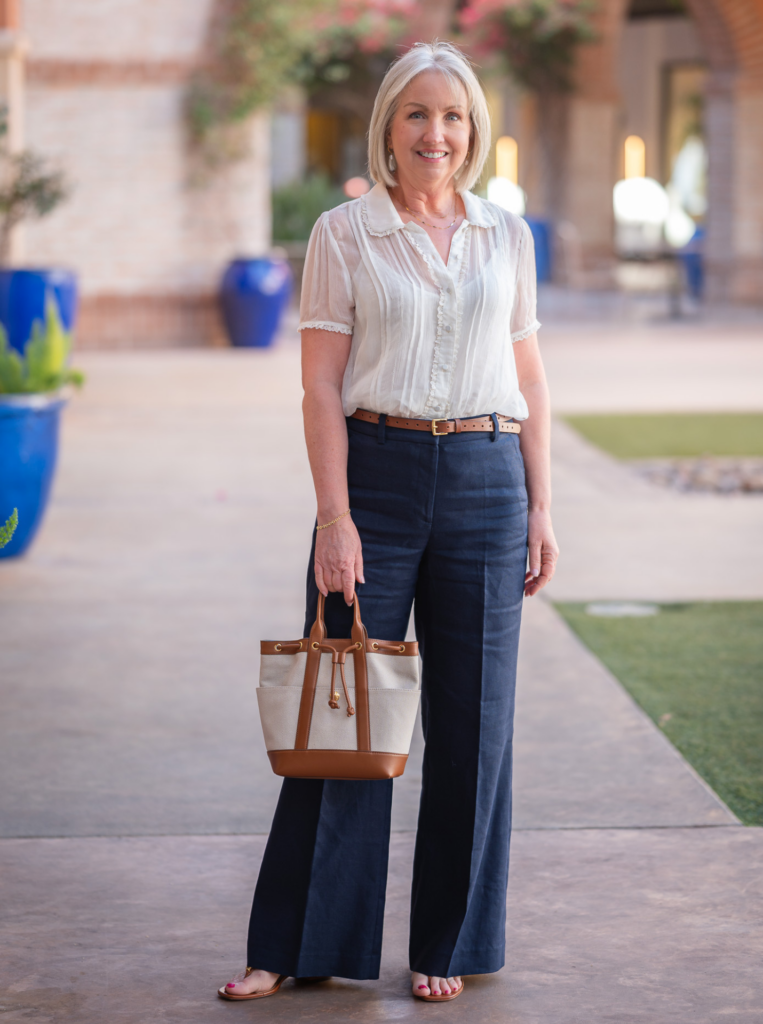 Cheers To Us Pants Set (Navy)