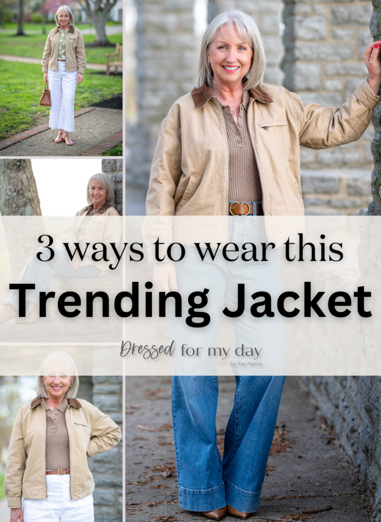 3 Ways to Wear a Trending Spring Jacket - Dressed for My Day