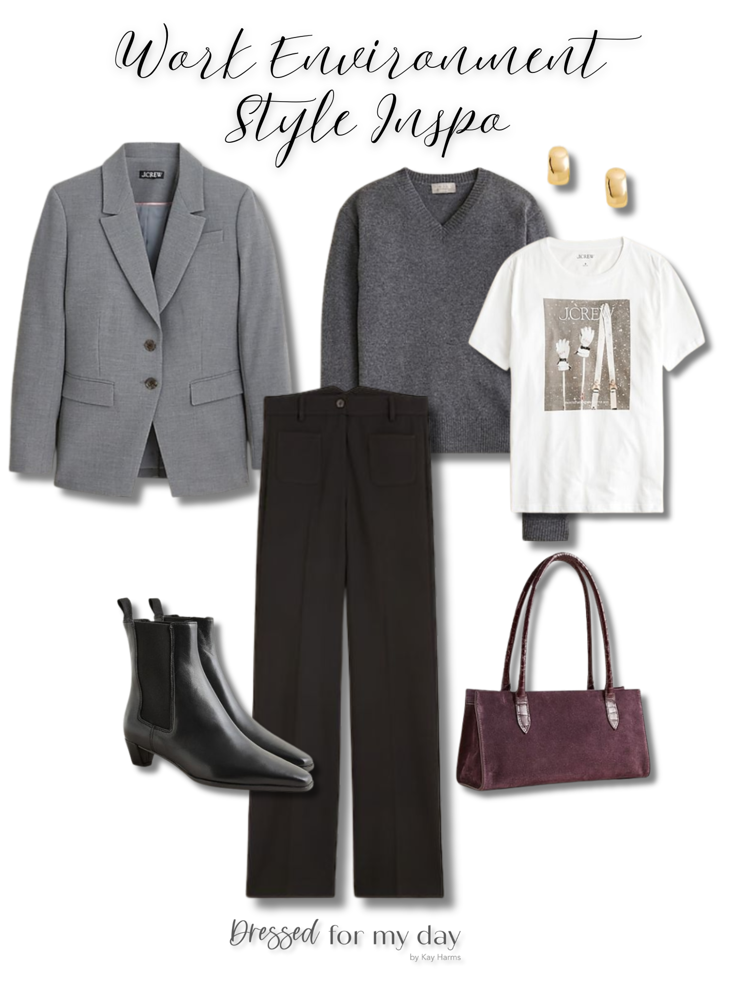 Classic Work Outfits from J.Crew