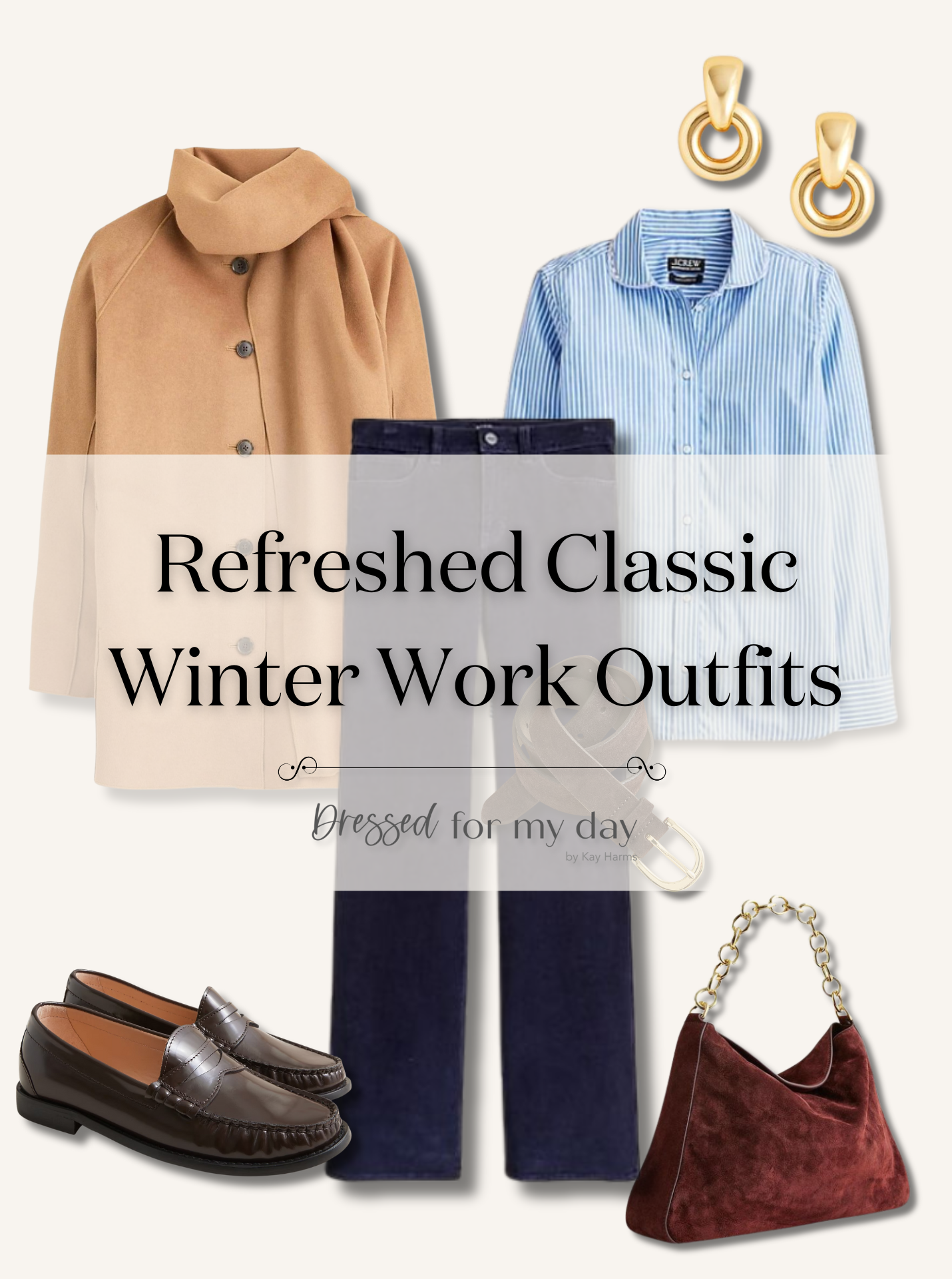 Refreshed Classic Winter Work Outfits from J.Crew
