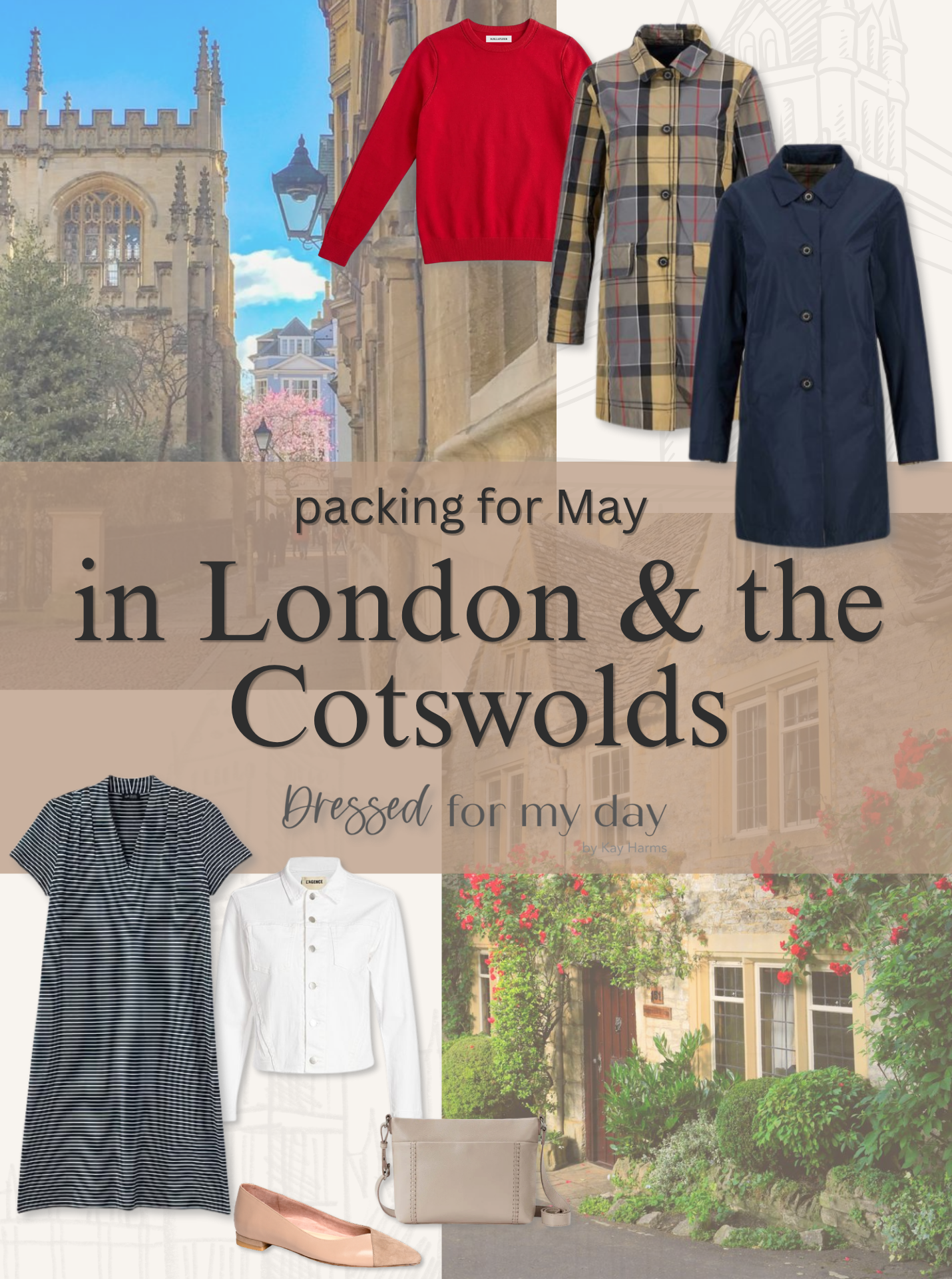 Packing for London and the Cotswolds in May 2026