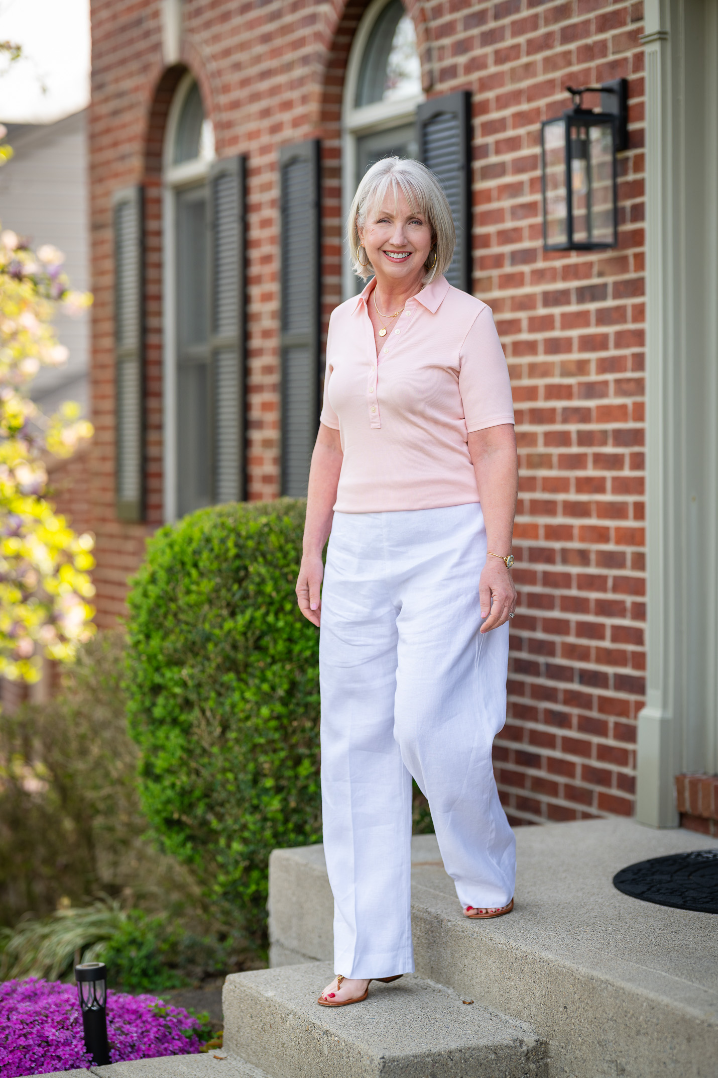 J.McLaughlin Theodora Short Sleeve Shirt