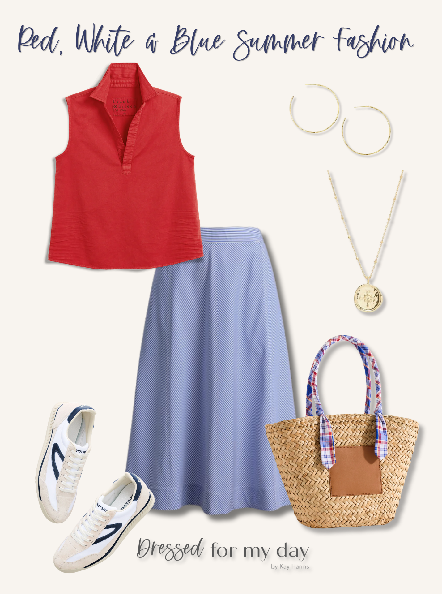 skirt and top