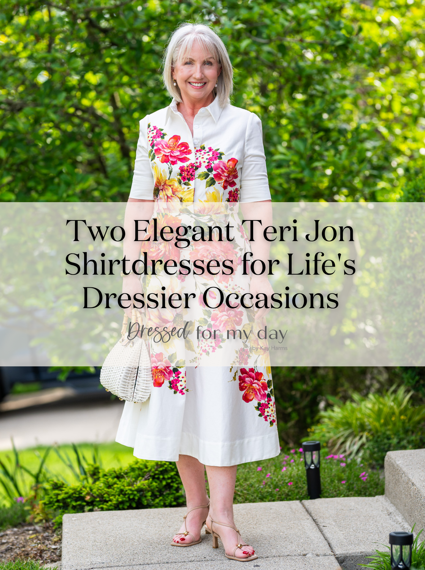 Teri Jon shirtdresses for Life's Dressier Occasions
