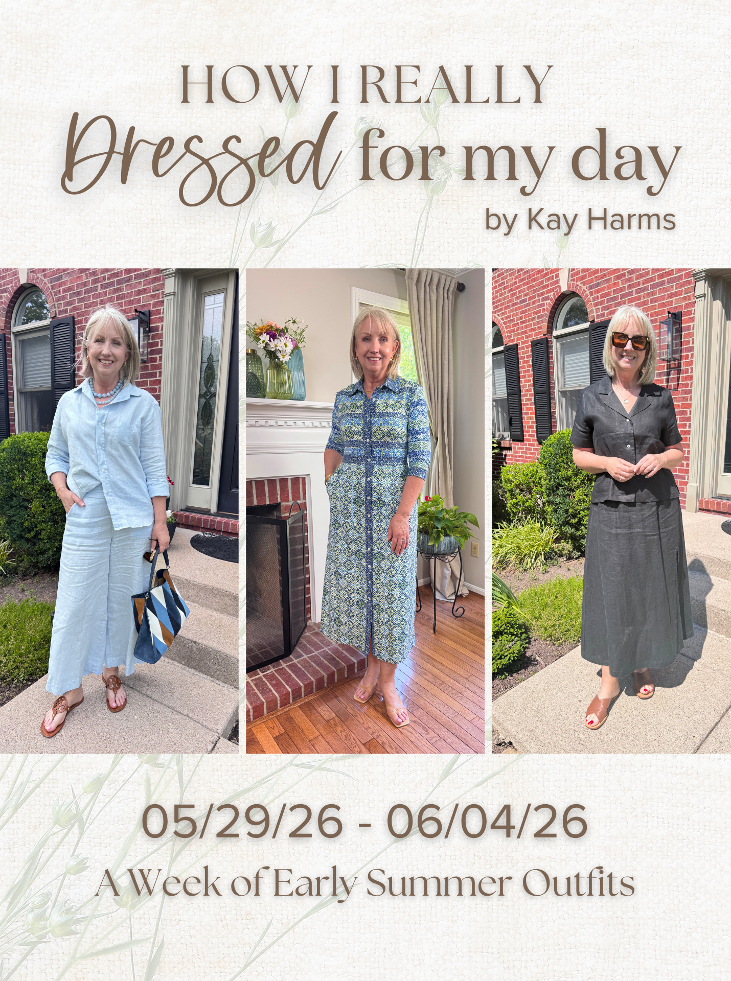 How I Really Dressed for My Day 5/29/26 - 6/04/2026