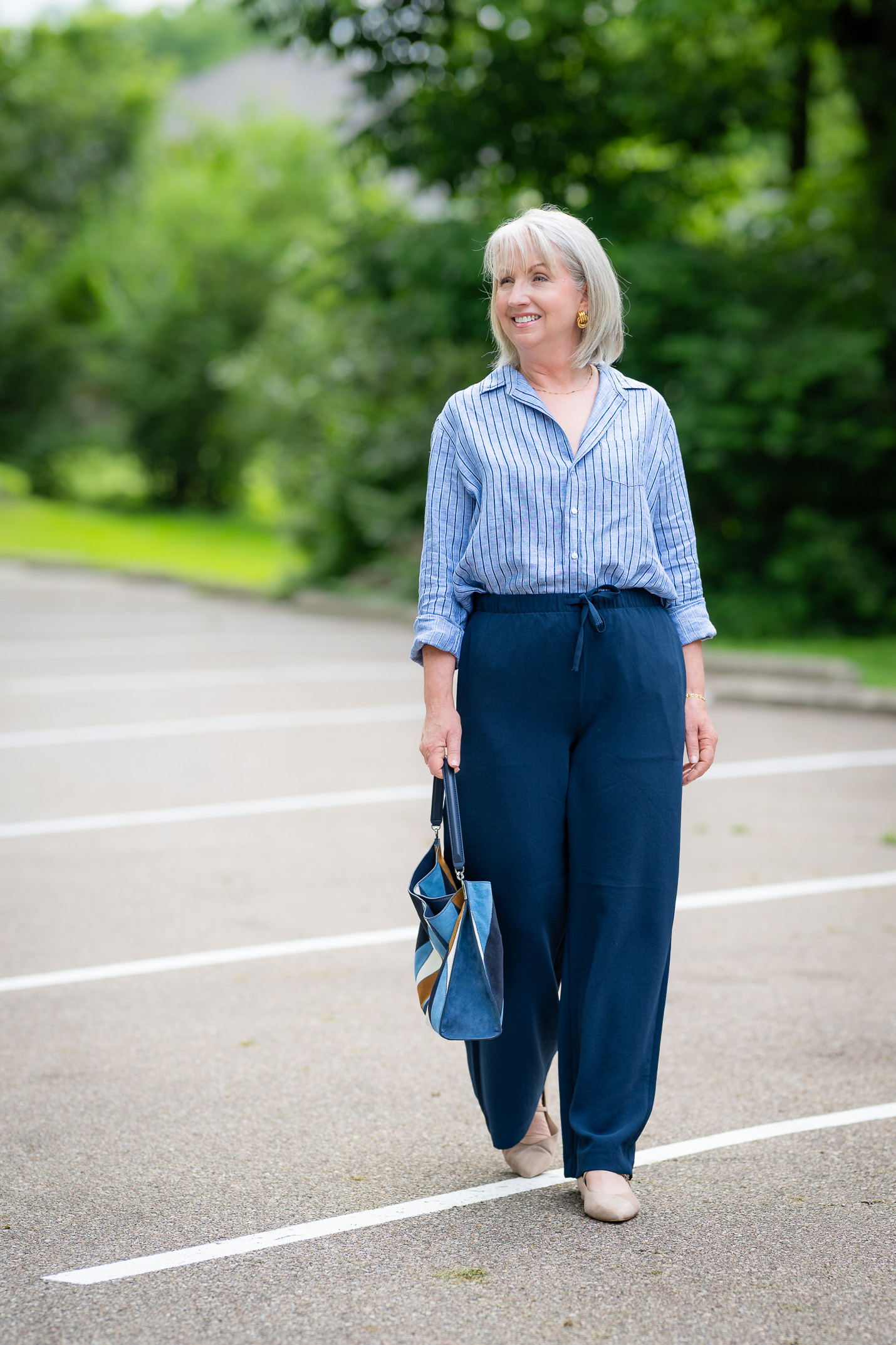 Navy Pants