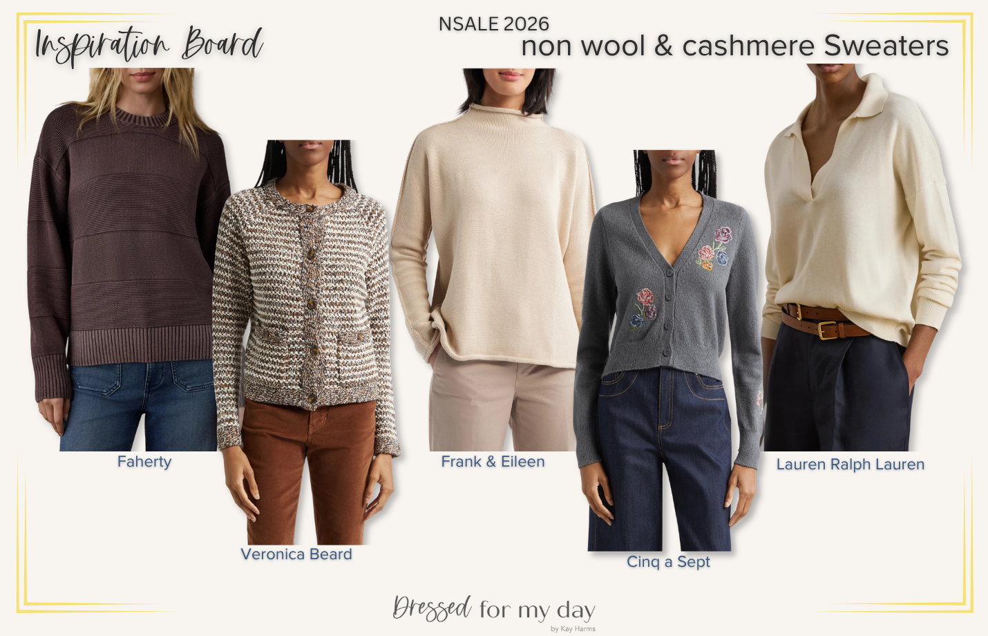 Non Wool & Cashmere Sweaters